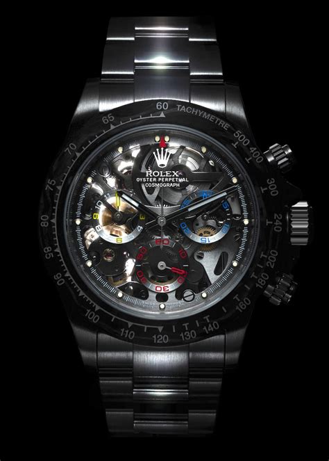 skeleton dial rolex daytona|first skeleton dial rolex.